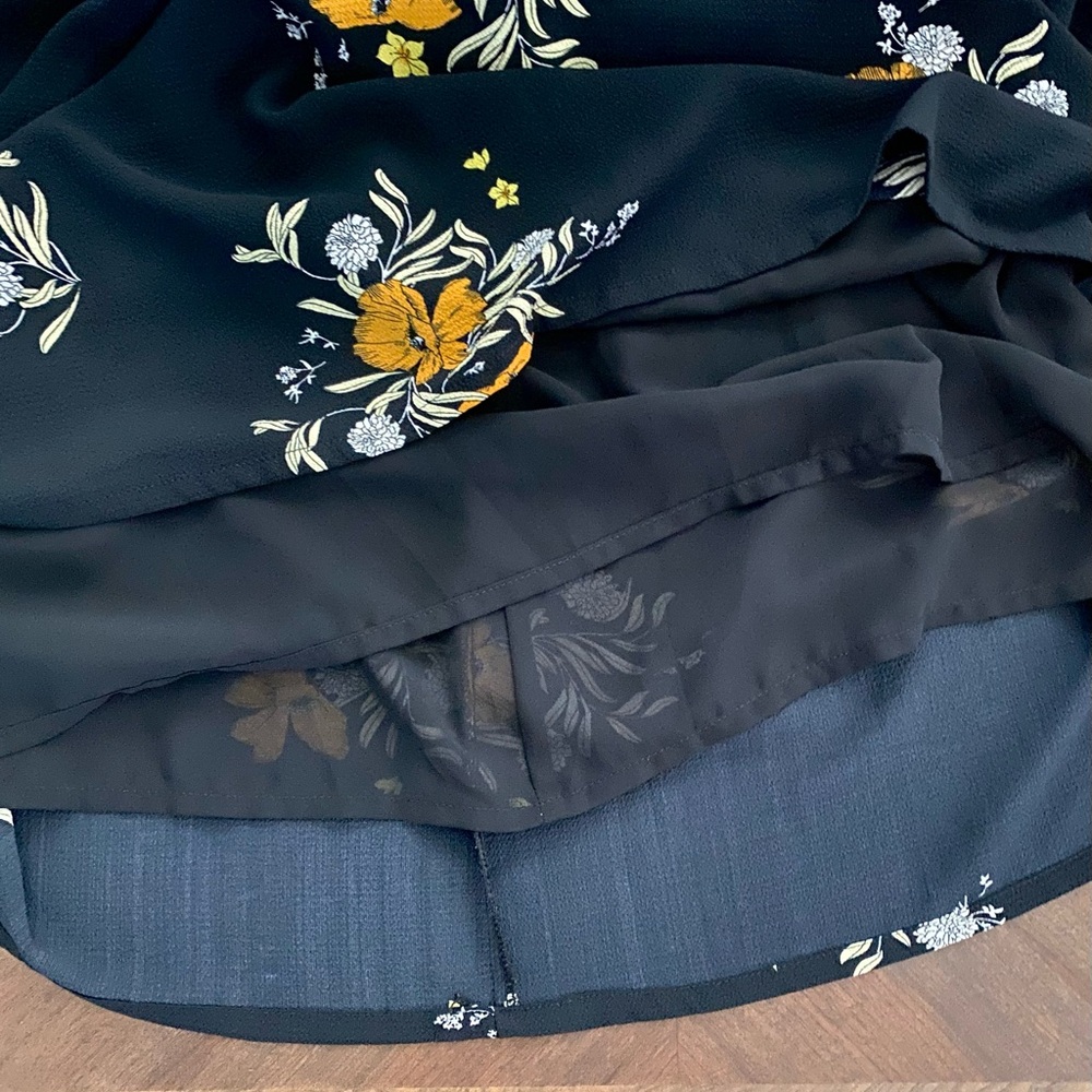 NWOT ZARA 🌼 Floral Midi Dress Sz M - Picture 11 of 16